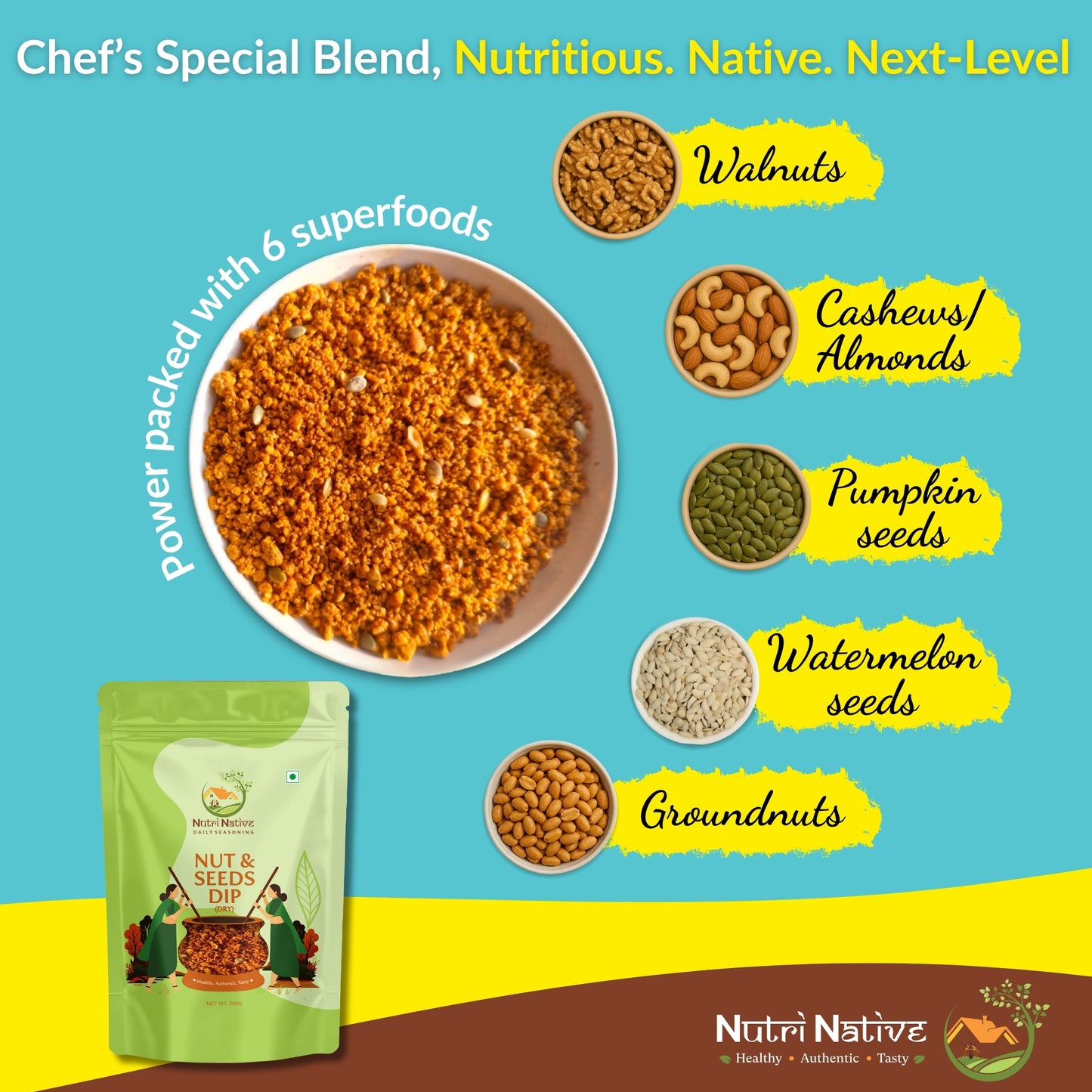 NutriNative – Nut & Seeds Dip (Chef’s Special)
