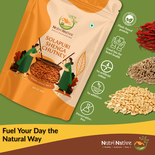 Solapuri Shenga Chutney – Peanut-Based Daily Seasoning