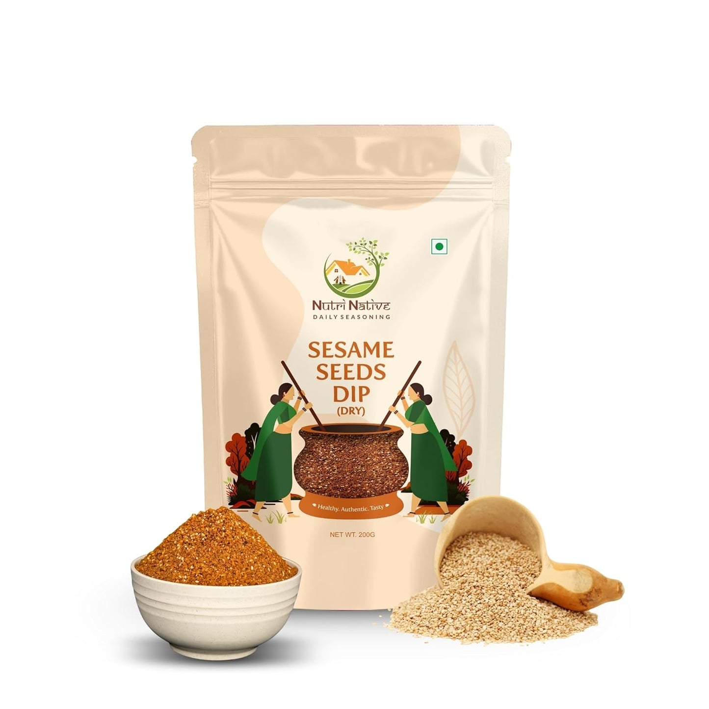 Sesame Seeds Dip (Typically Flavourful, Crunchy & Tasty)
