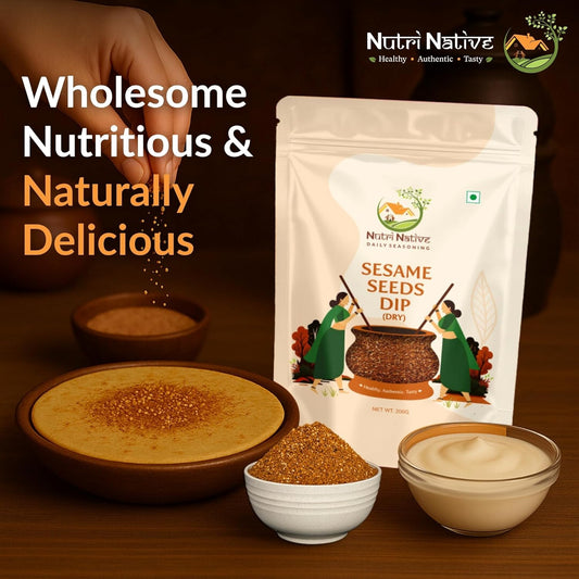 Sesame Seeds Dip (Typically Flavourful, Crunchy & Tasty)