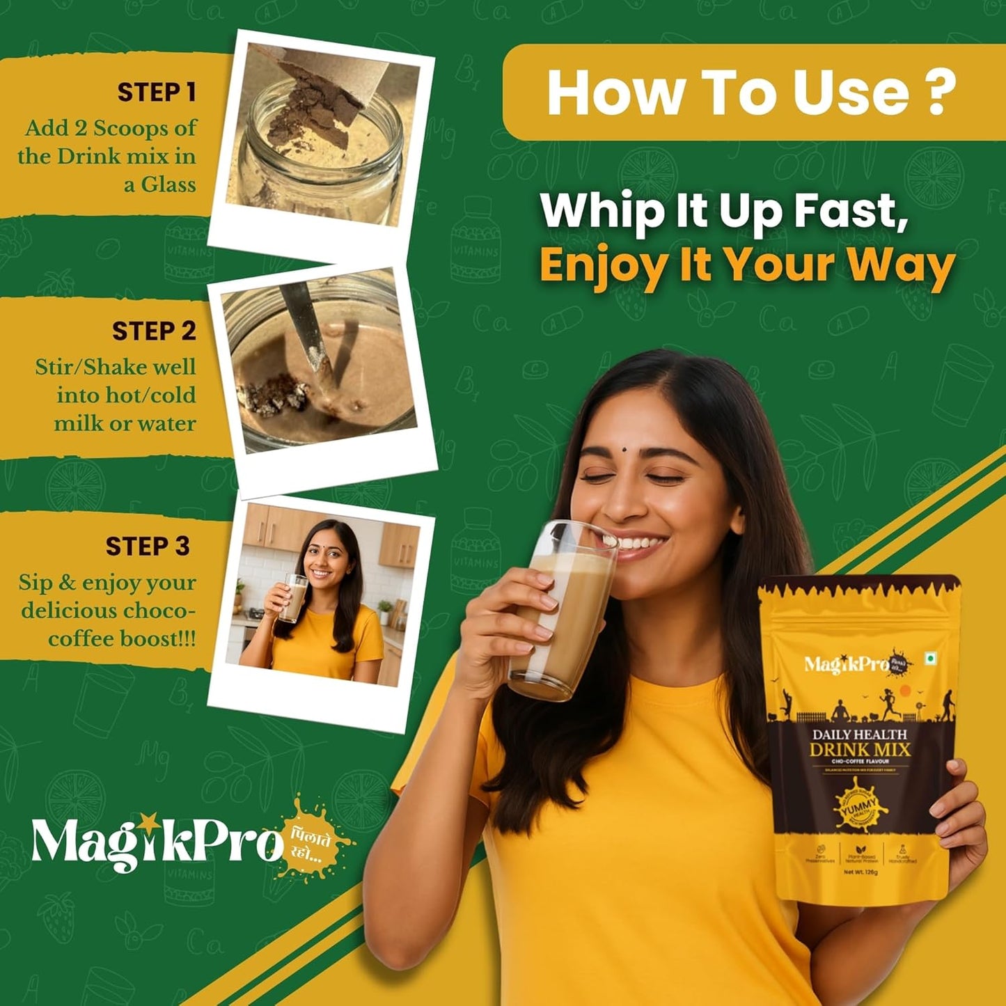 YummyHealth – Choco-Coffee Flavour