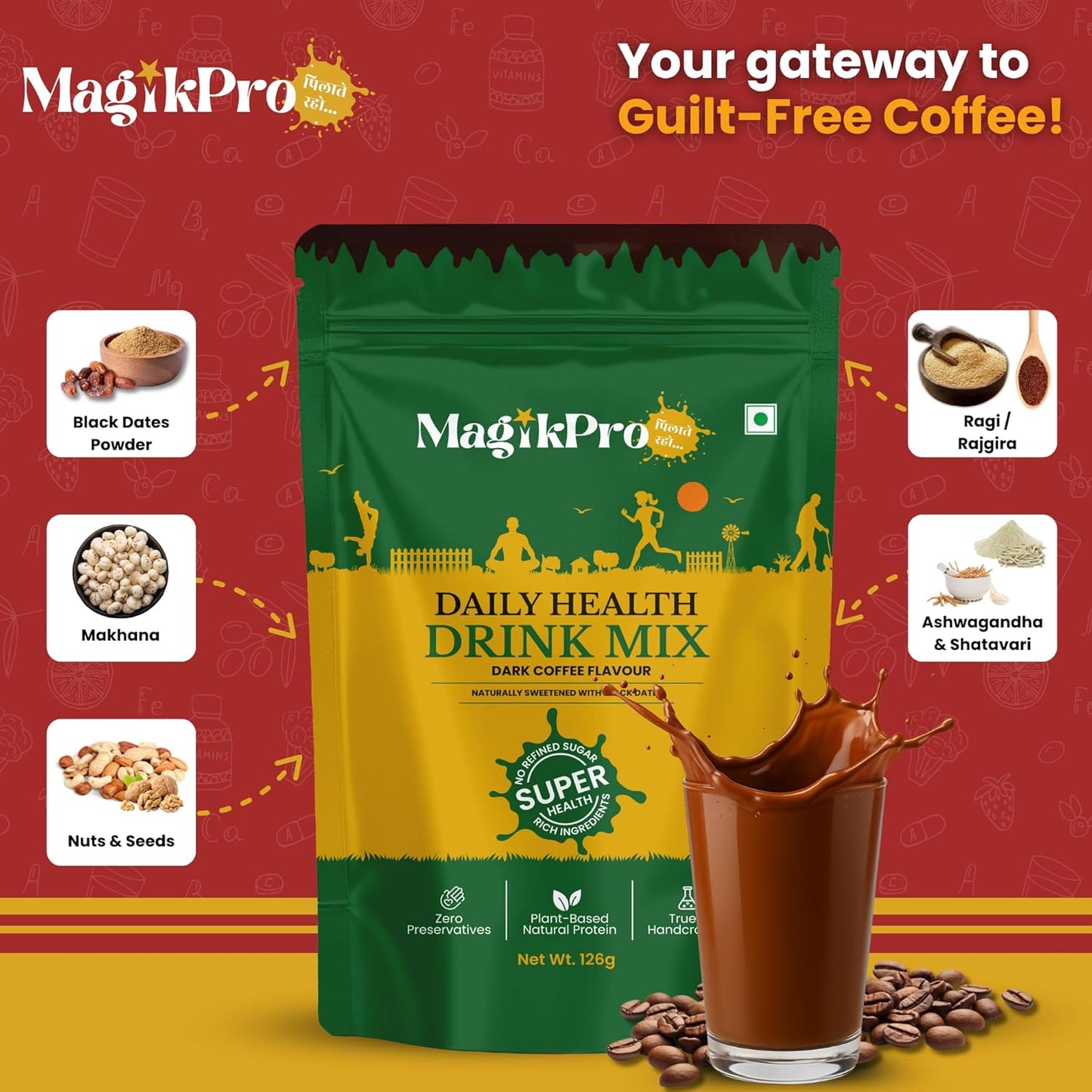 SuperHealth – Dark Coffee Flavour