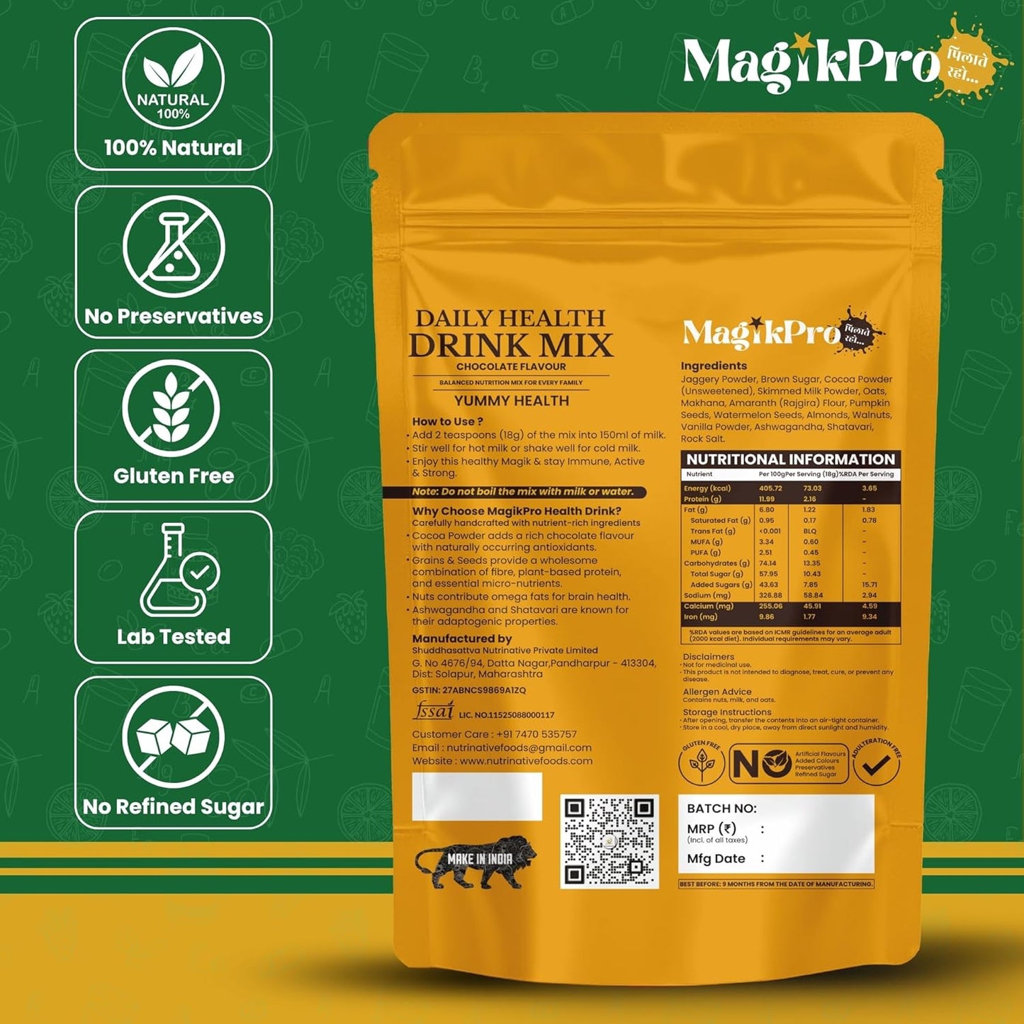 YummyHealth – Chocolate Flavour