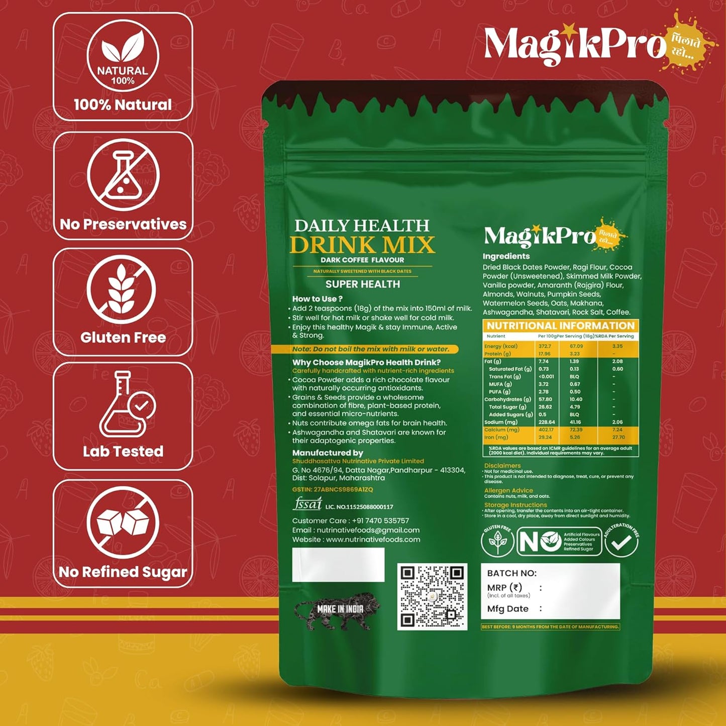 SuperHealth – Dark Coffee Flavour