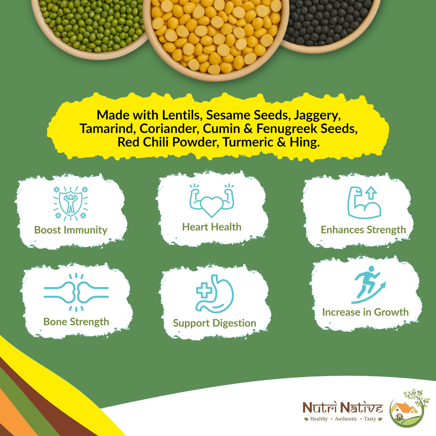 NutriNative COMBO 2: Nut & Seeds Dip + Idli Podi Dip Combo