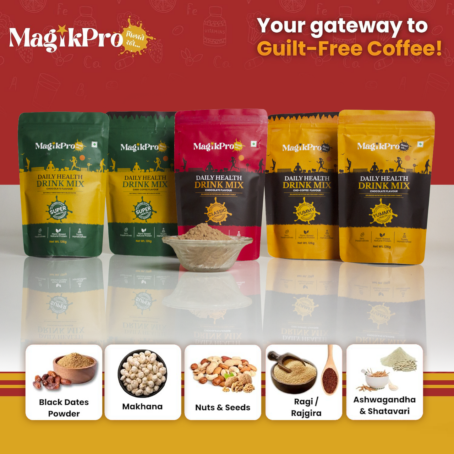 MagikPro COMBO 3: Trial Combo Pack (5-in-1 Sampler)